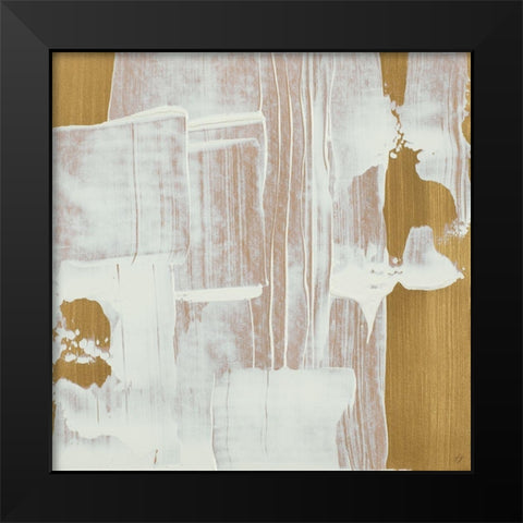 Modern Blanc I Black Modern Wood Framed Art Print by Loreth, Lanie