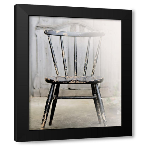 Morning Corner Black Modern Wood Framed Art Print with Double Matting by Gardner, Sarah