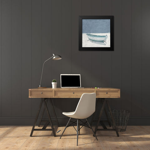 Docked Ashore I Black Modern Wood Framed Art Print by Mabat, Ynon