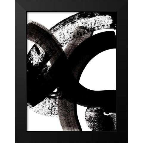 Black and White Vision to Reality I Black Modern Wood Framed Art Print by Loreth, Lanie