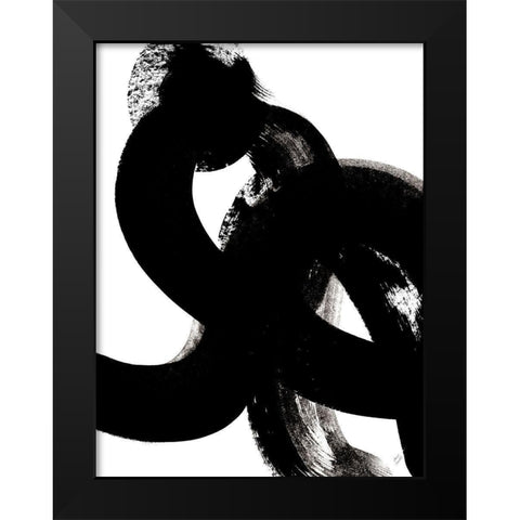 Black and White Vision to Reality II Black Modern Wood Framed Art Print by Loreth, Lanie