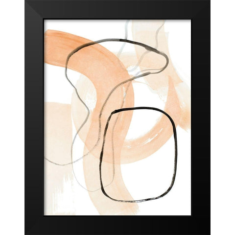 Thoroughfares II Black Modern Wood Framed Art Print by Loreth, Lanie