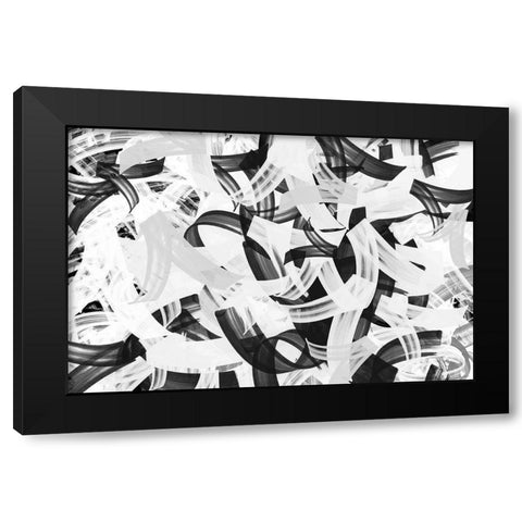 Mono-Magnum Black Modern Wood Framed Art Print with Double Matting by Meneely, Dan