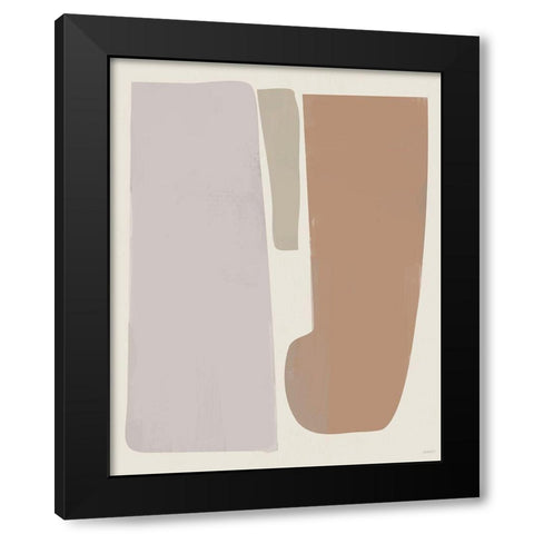 Vintage Machine Abstract I Black Modern Wood Framed Art Print by Meneely, Dan