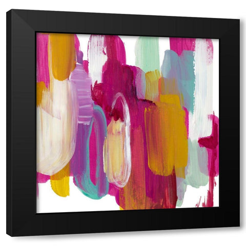 Melody II Black Modern Wood Framed Art Print by Loreth, Lanie
