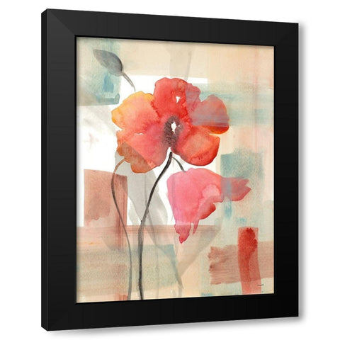 Misty Journey Black Modern Wood Framed Art Print with Double Matting by Loreth, Lanie