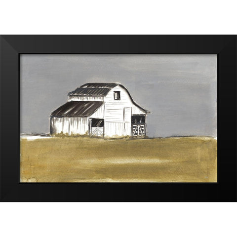 Natural Barn Black Modern Wood Framed Art Print by Pinto, Patricia