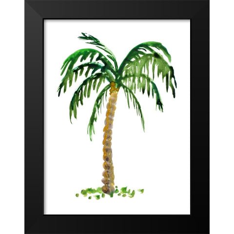 The Palm I Black Modern Wood Framed Art Print by DeRice, Julie
