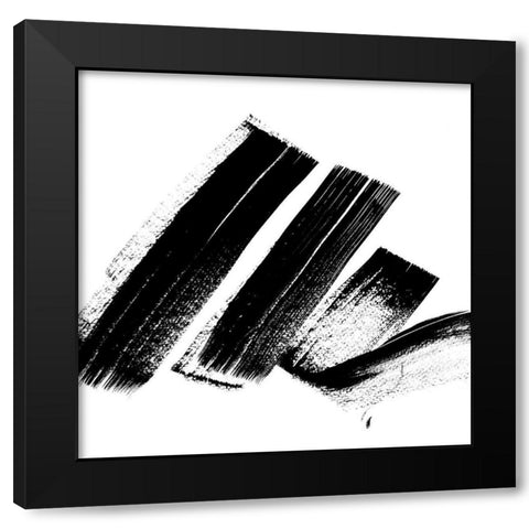 New Black Signs I Black Modern Wood Framed Art Print by Pinto, Patricia