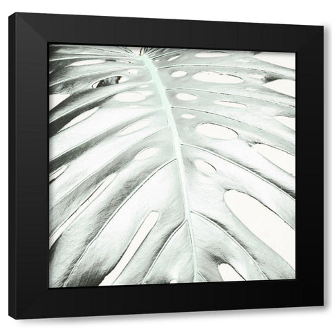 Summer Palm Black Modern Wood Framed Art Print by Wilson, Kali
