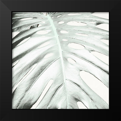Summer Palm Black Modern Wood Framed Art Print by Wilson, Kali