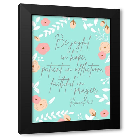 Spiritual Guidance II Black Modern Wood Framed Art Print by Quach, Anna