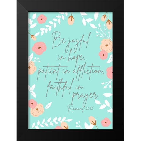 Spiritual Guidance II Black Modern Wood Framed Art Print by Quach, Anna