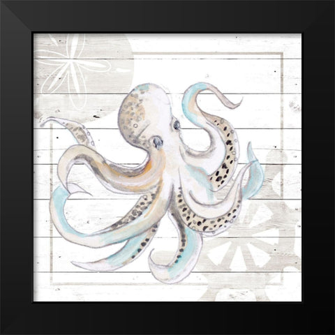 Explore Nautical V Black Modern Wood Framed Art Print by Pinto, Patricia