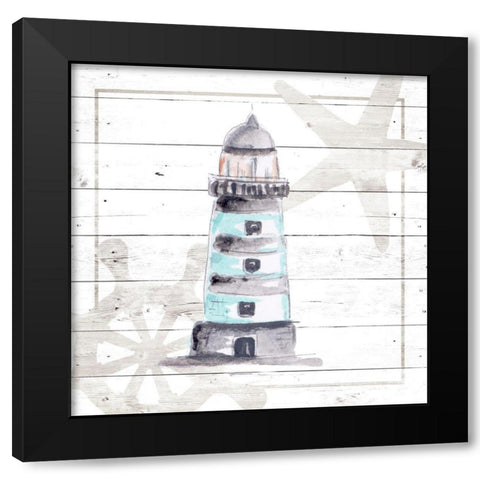 Explore Nautical II Black Modern Wood Framed Art Print by Pinto, Patricia