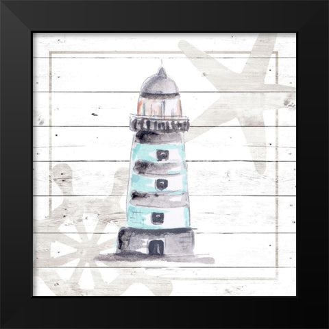 Explore Nautical II Black Modern Wood Framed Art Print by Pinto, Patricia