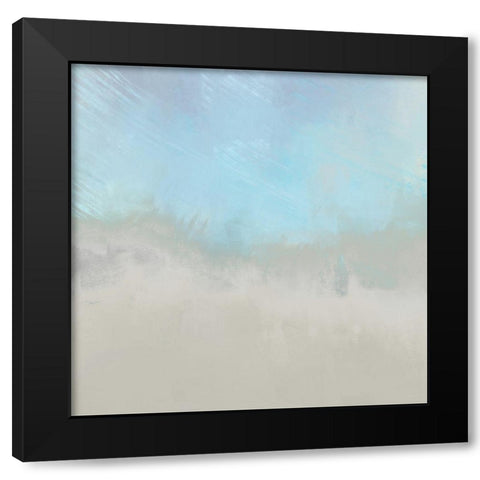 Misty Fog I Black Modern Wood Framed Art Print with Double Matting by Meneely, Dan