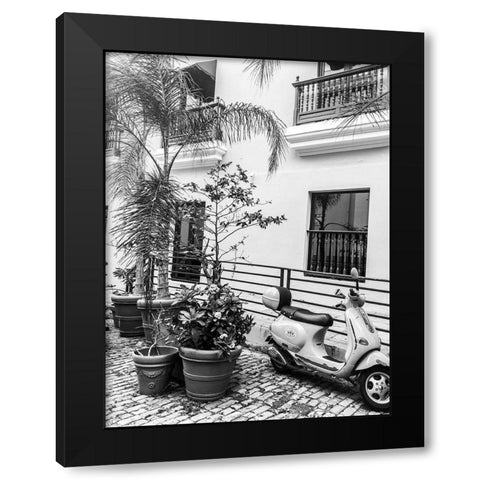 Viejo San Juan III Black Modern Wood Framed Art Print by Acosta