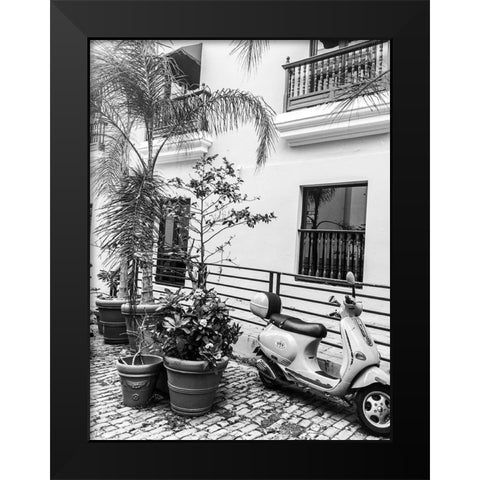Viejo San Juan III Black Modern Wood Framed Art Print by Acosta