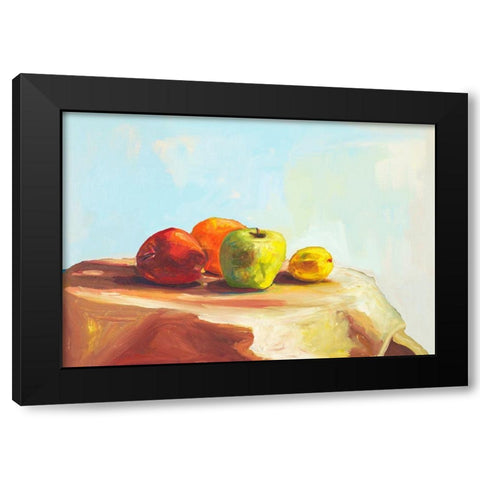Colorful Fruit Black Modern Wood Framed Art Print with Double Matting by Beauchamp, Andy