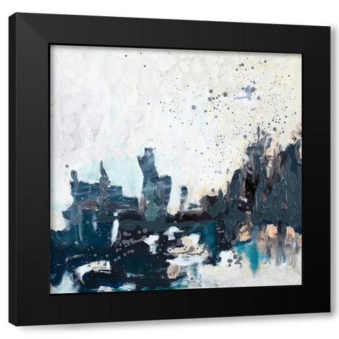 Reflections Black Modern Wood Framed Art Print with Double Matting by Beauchamp, Andy