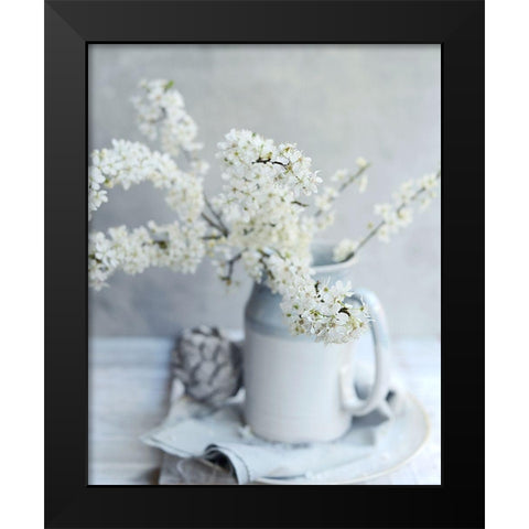 Embracing the Season Black Modern Wood Framed Art Print by Gardner, Sarah
