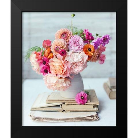 Afternoon Delight Black Modern Wood Framed Art Print by Gardner, Sarah
