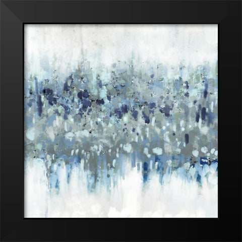 Blue Crossing I Black Modern Wood Framed Art Print by Meneely, Dan