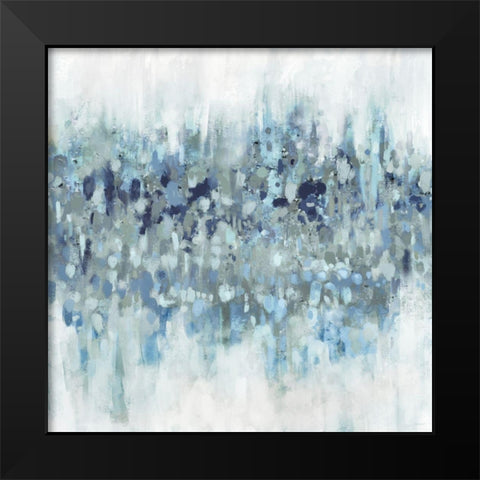 Blue Crossing II Black Modern Wood Framed Art Print by Meneely, Dan