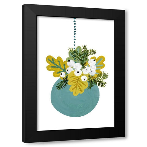 Modern Ornament III Black Modern Wood Framed Art Print with Double Matting by Loreth, Lanie