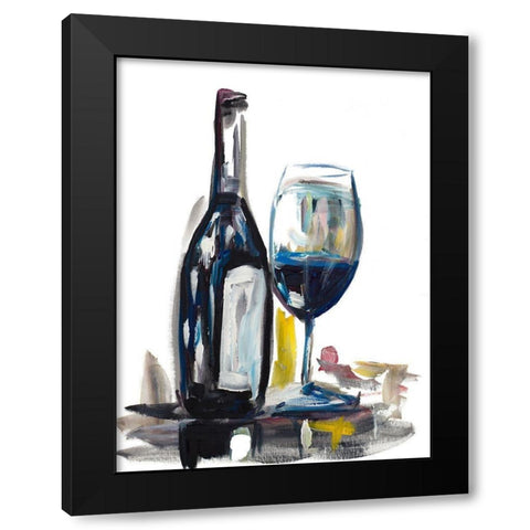 Time for Wine I Black Modern Wood Framed Art Print by Beauchamp, Andy