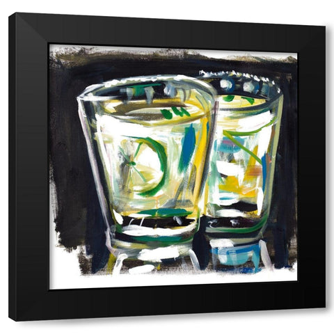 Margarita II Black Modern Wood Framed Art Print by Beauchamp, Andy