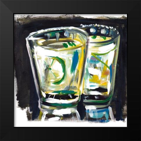 Margarita II Black Modern Wood Framed Art Print by Beauchamp, Andy