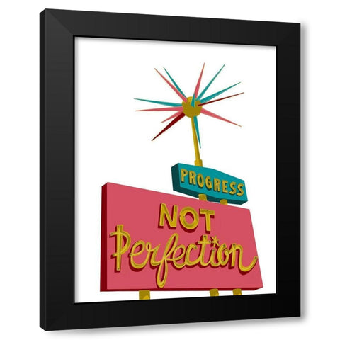 Inspirational Signs III Black Modern Wood Framed Art Print with Double Matting by Bucheli, Jen