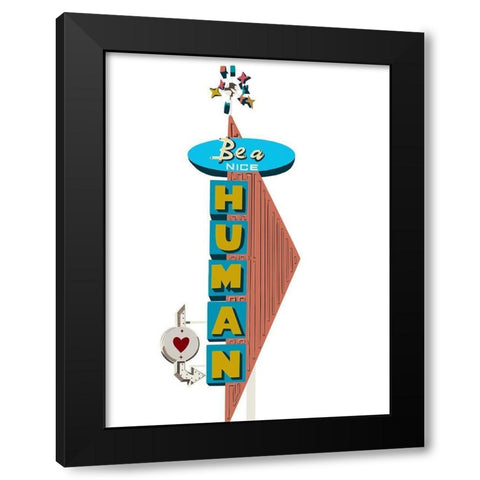 Inspirational Signs II Black Modern Wood Framed Art Print by Bucheli, Jen