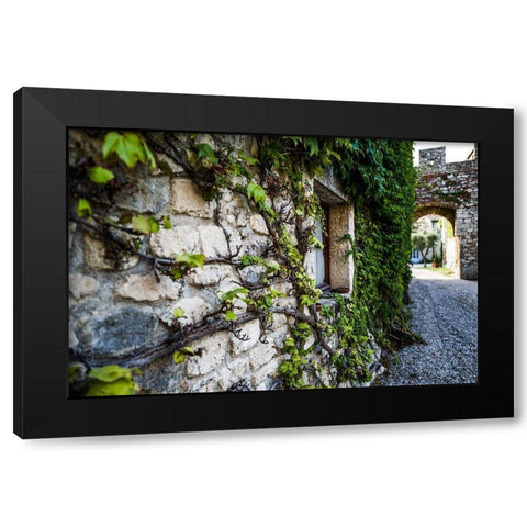 Tuscany Streets Black Modern Wood Framed Art Print by Bill Carson Photography