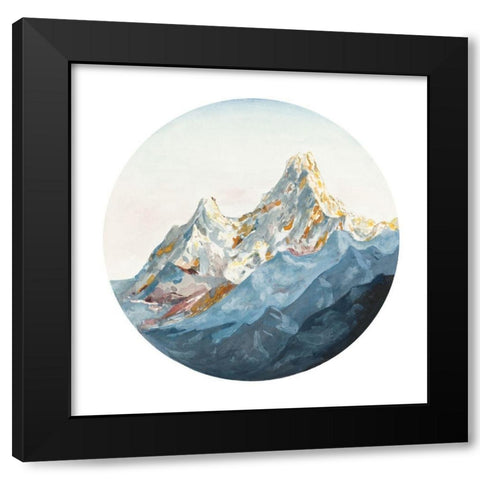 Nature Black Modern Wood Framed Art Print by Pinto, Patricia