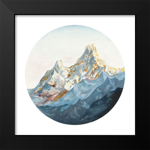 Nature Black Modern Wood Framed Art Print by Pinto, Patricia