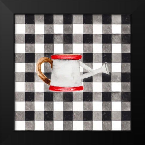 Fun Farm Icon III Black Modern Wood Framed Art Print by Gaynor, Janice