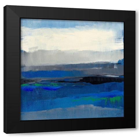 Contemplative Space Black Modern Wood Framed Art Print by Loreth, Lanie