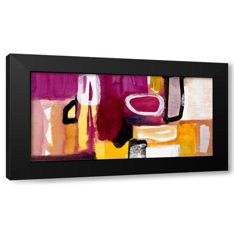 Catching The Tempo Black Modern Wood Framed Art Print with Double Matting by Loreth, Lanie