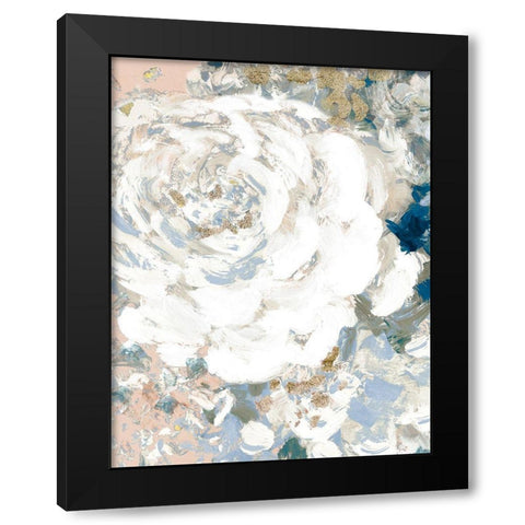 Floral Peace Morning I Black Modern Wood Framed Art Print by Loreth, Lanie