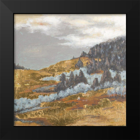 Arizona Hills Black Modern Wood Framed Art Print by Pinto, Patricia