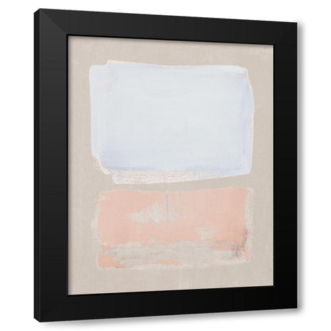 Blush As Big As Life I Black Modern Wood Framed Art Print by Loreth, Lanie