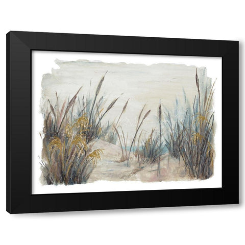 Tall Beach Grass Black Modern Wood Framed Art Print with Double Matting by Pinto, Patricia