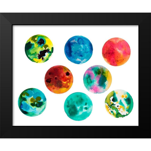 Stunning Universe I Black Modern Wood Framed Art Print by Loreth, Lanie