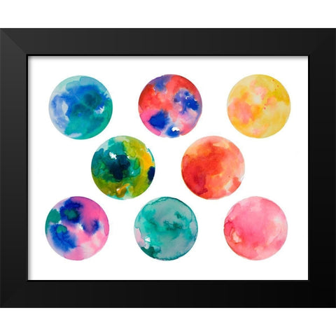 Stunning Universe II Black Modern Wood Framed Art Print by Loreth, Lanie