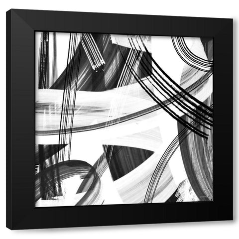 New Magnum II Black Modern Wood Framed Art Print with Double Matting by Meneely, Dan