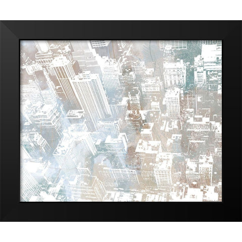 Empire View I (horizontal) Black Modern Wood Framed Art Print by Meneely, Dan