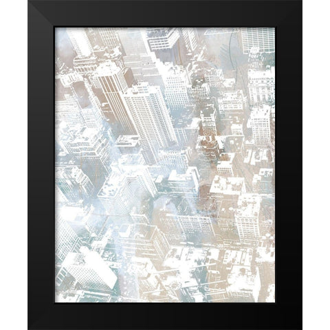 Empire View I (vertical) Black Modern Wood Framed Art Print by Meneely, Dan